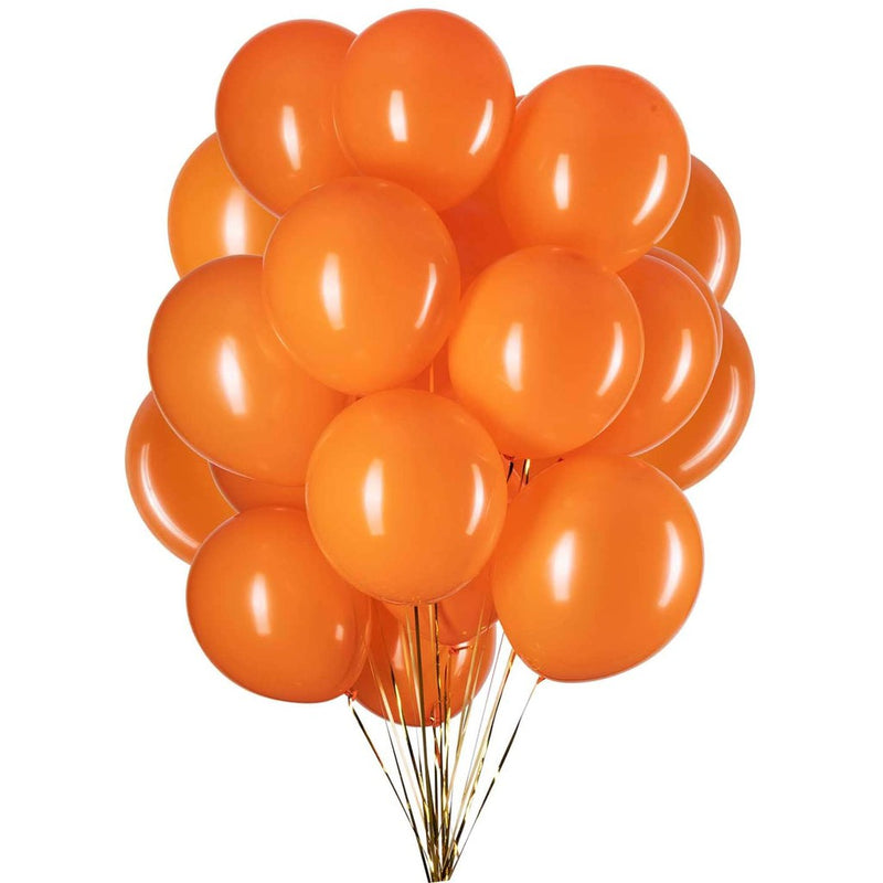 Orange-Helium-Balloons-Decoration