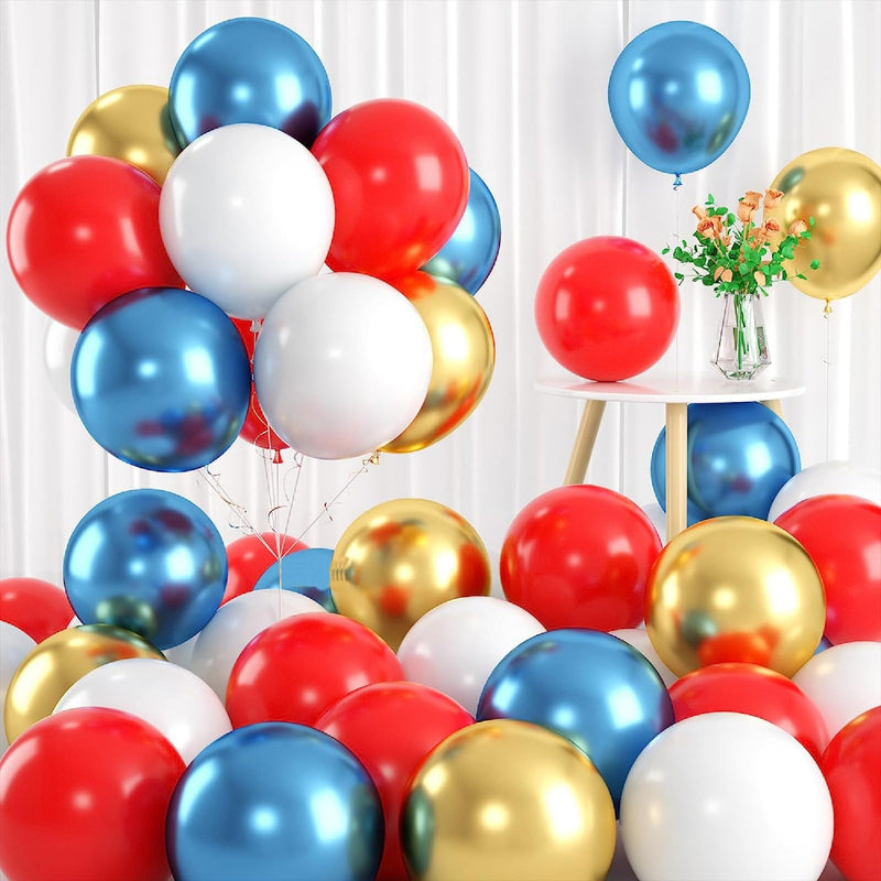 Red-Blue-Gold Balloon Buy
