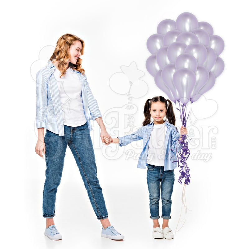Light Purple Metallic Balloons for party decoration