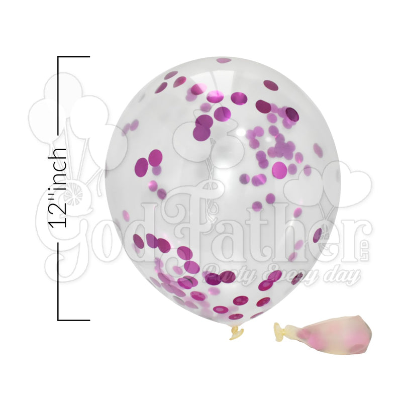 Multicolor Confetti Balloons for party decoration