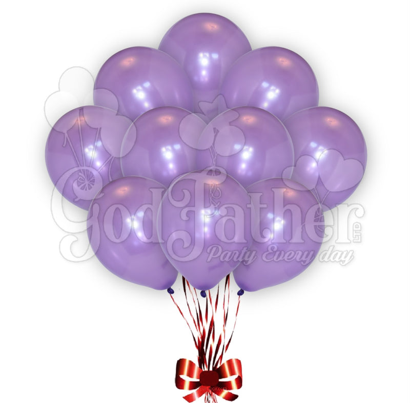 Purple Metallic Balloons for party decoration