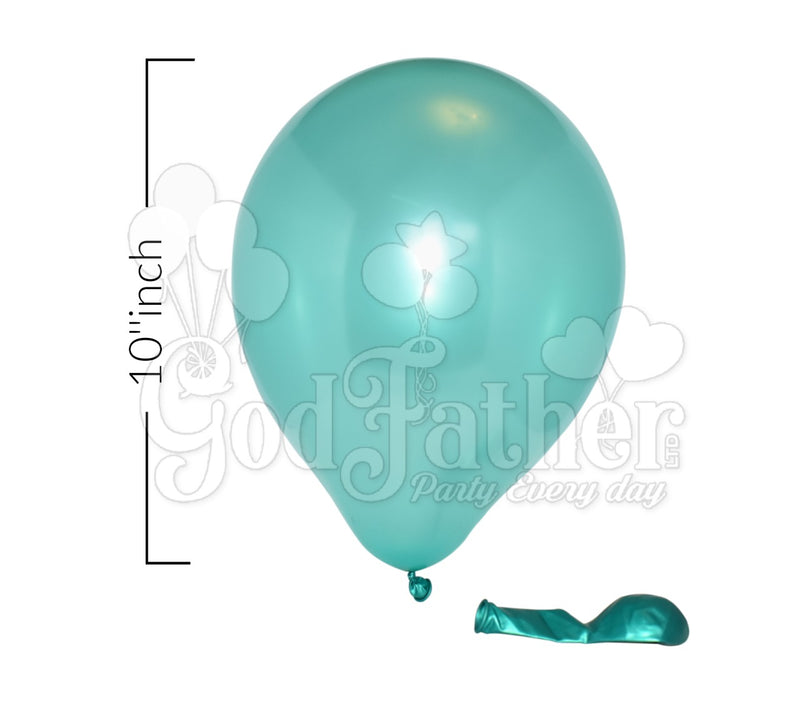 Green Metallic Balloons for party decoration