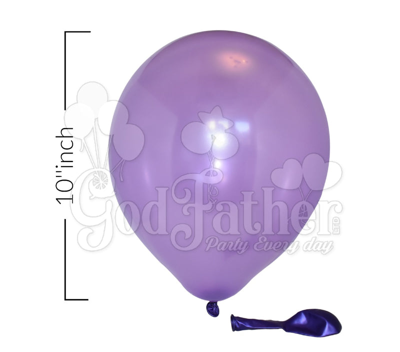 Purple Metallic Balloons for party decoration