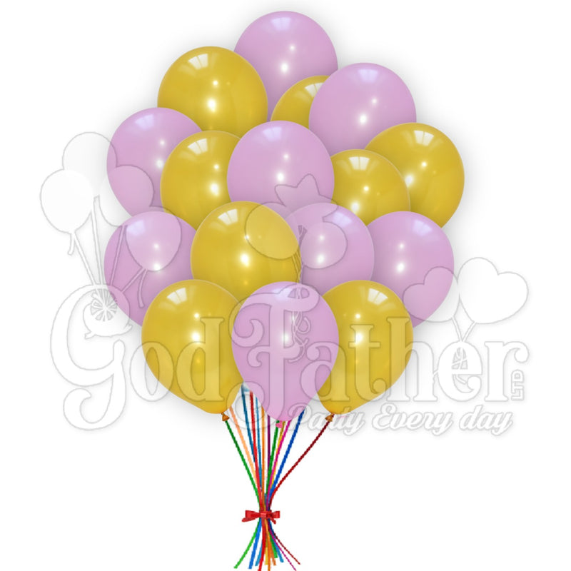 Pink-Gold Balloons for party decoration