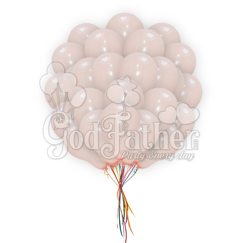 Orange Pastel balloons for party decoration