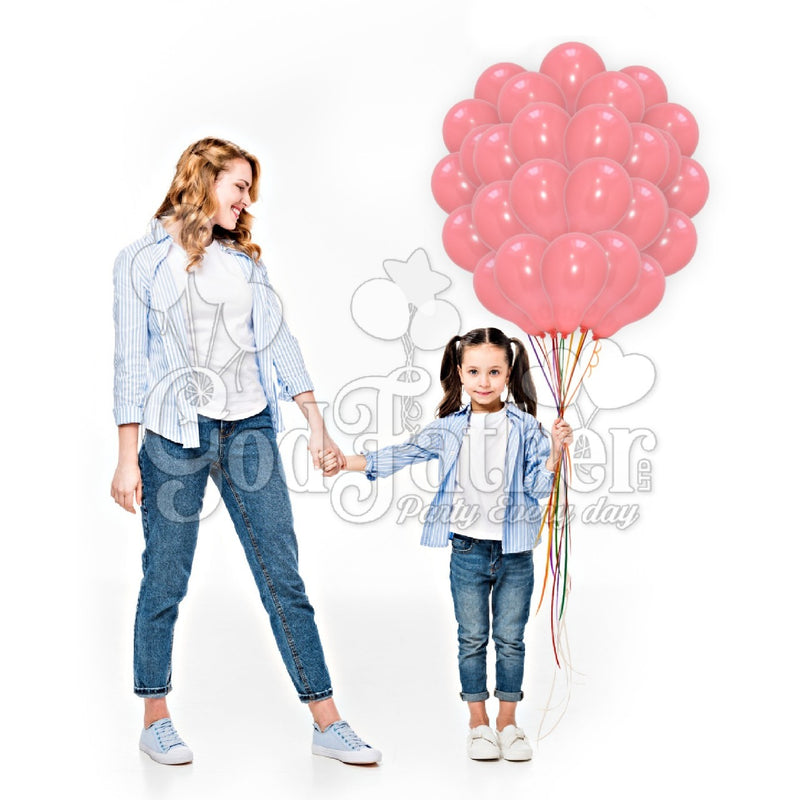 Red Pastel balloons for party decoration