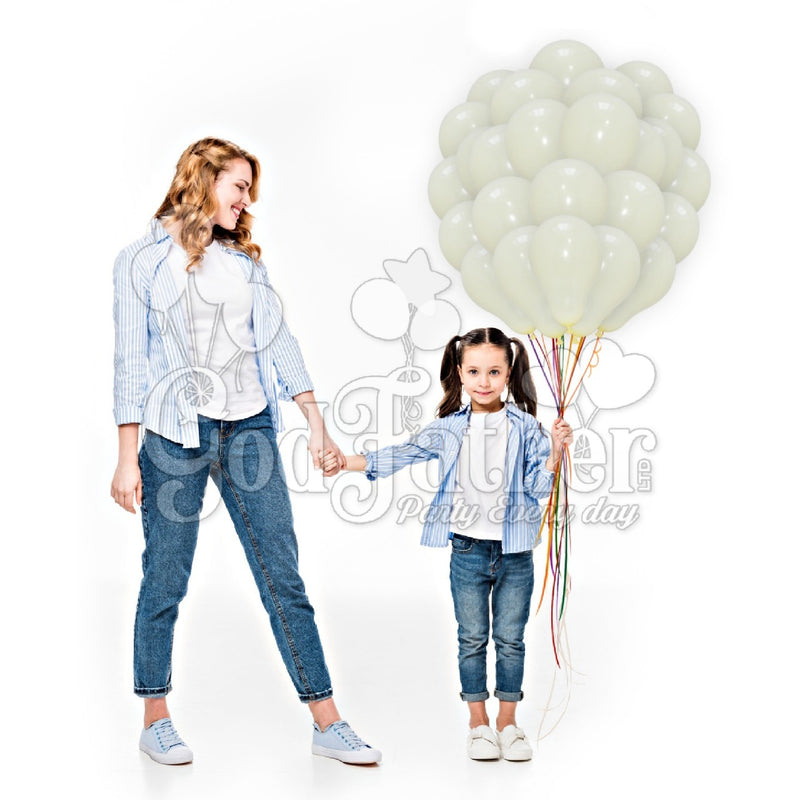 Yellow Pastel balloons for birthday party decoration