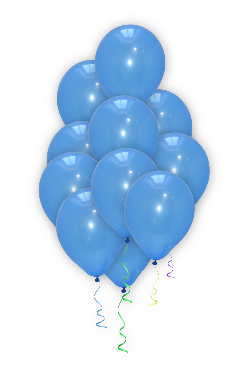Blue Helium-Balloons UK