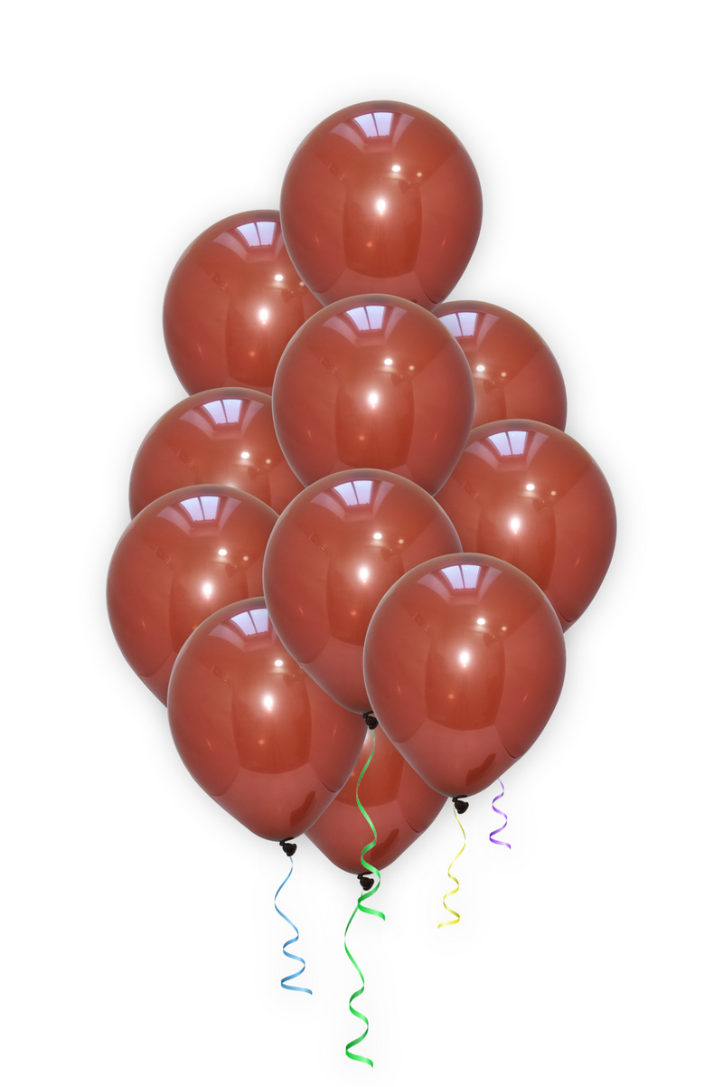 Brown Latex Balloons