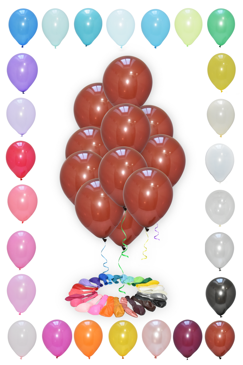Chocolate Brown Plain balloons