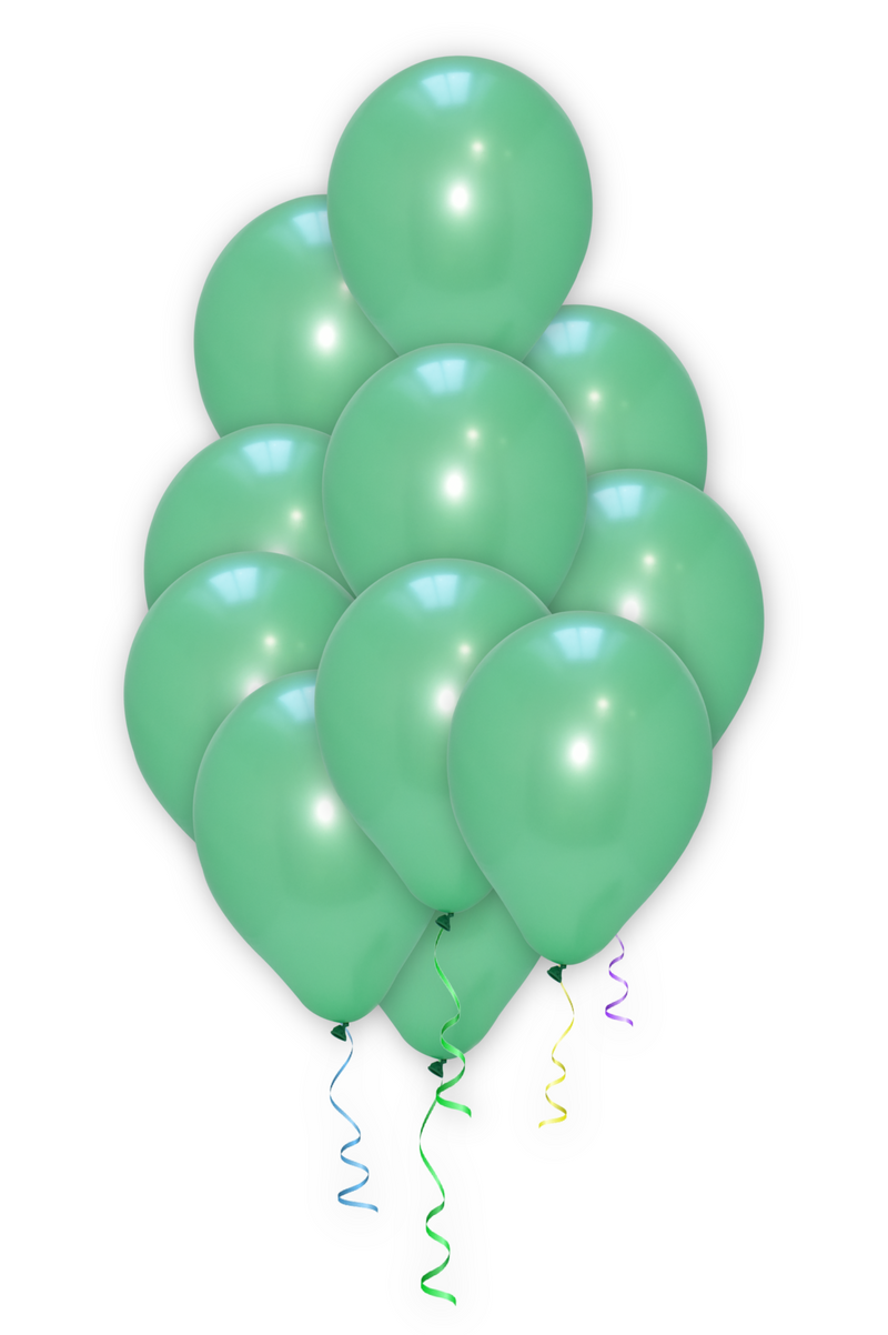 Green Color Plain Balloon for party decoration