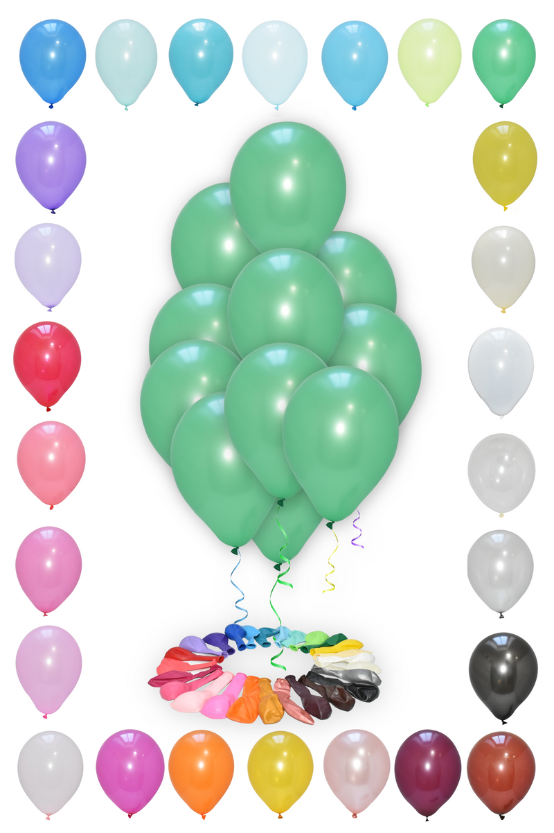 Green Color Plain Balloon for party decoration