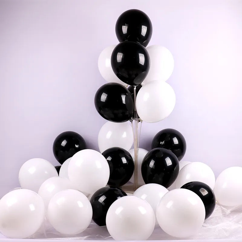 Black-White Balloon Combo Pack