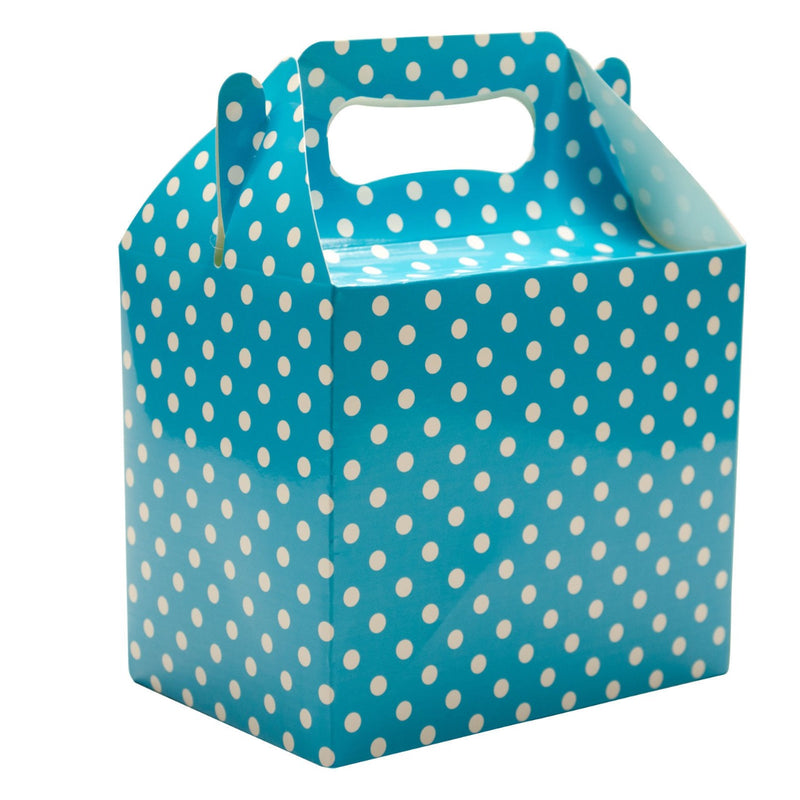 Turquoise Cake Box, Polka Dot Cake Boxes, cake boxes
