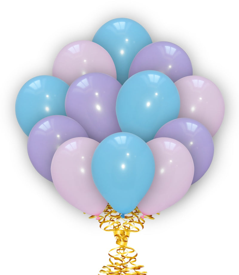 Light Purple-Baby Pink-Light Blue Balloon for decoration