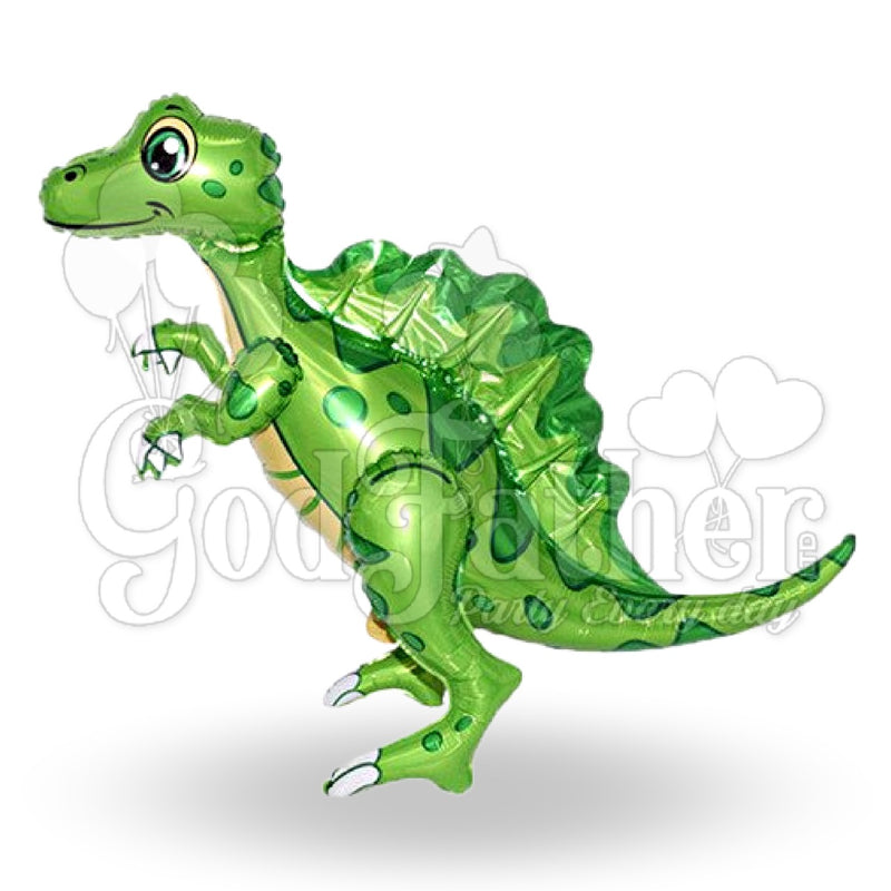 Spinosaurus Foil Balloon Green for kids birthday party decoration