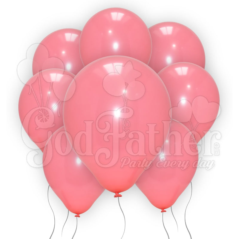 Red Pastel Helium Balloons for party decoration