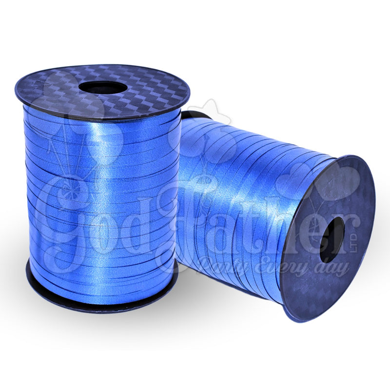 Sapphire Blue Plain Curling Ribbon for gift wrapping