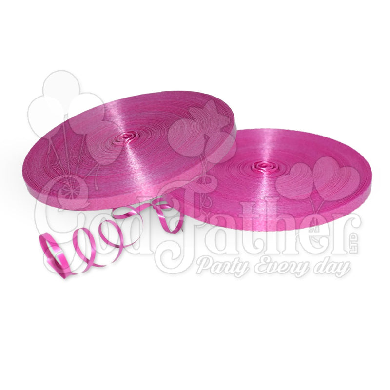 Plain Hot Pink Curling Ribbons for gift wrapping