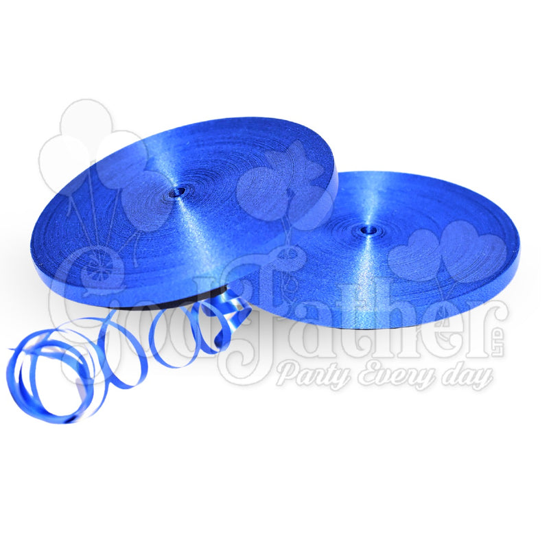 Sapphire Blue Plain Curling Ribbon for gift wrapping