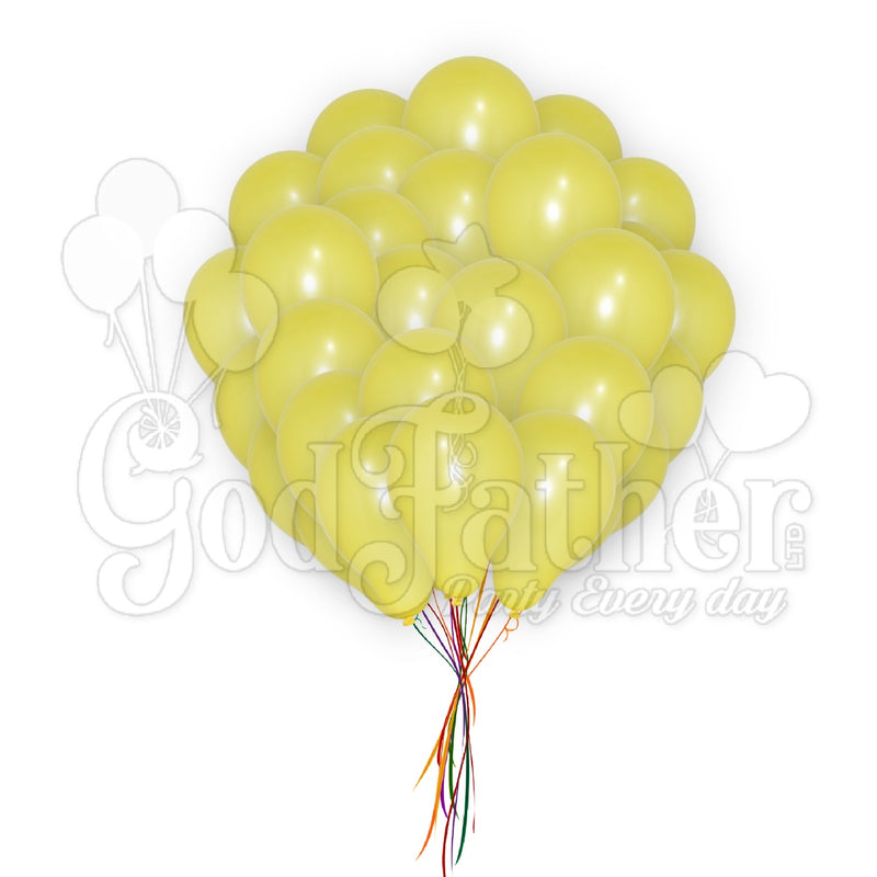 Yellow Latex Balloons for birthday party decoration