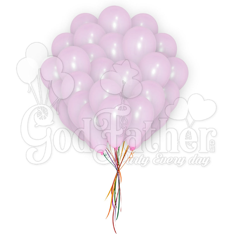 Plain Light Pink Latex Balloons for party decoration