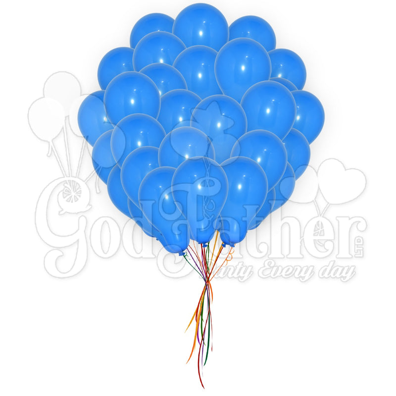 Plain Blue Latex Balloons for party decoration