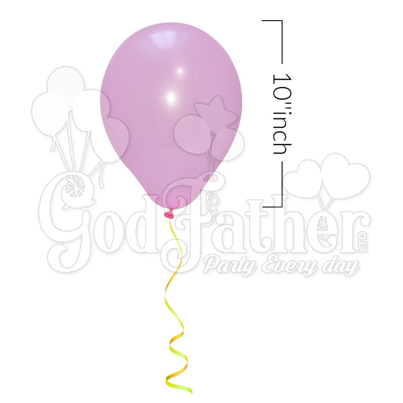 Pink Color Plain Balloon 10" Set, Pink Color Plain Balloon, Plain Balloons, Light Purple Balloons, birthday balloons in uk, party decorations items in uk, party supplies in uk, party supplier in uk, party decoration uk
