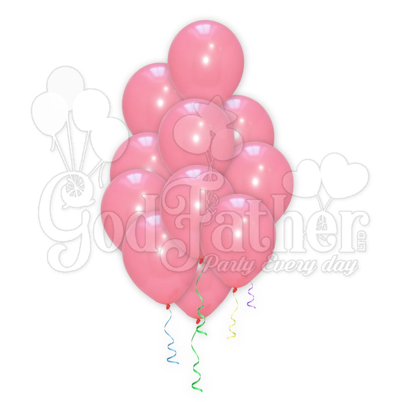 Coral Red Plain balloons 10" Inch, coral balloons, red balloons, birthday balloons in uk, party decorations items in uk, party supplies in uk, party supplier in uk, party decoration uk