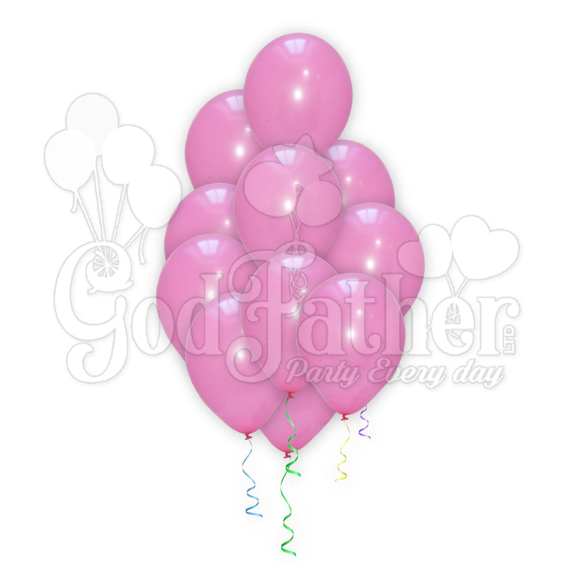 Rose Pink Color Plain Balloons for party decoration