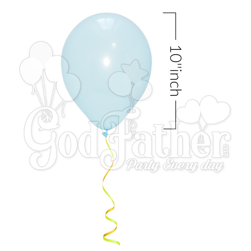 Water Blue Color Plain Balloon 10" Set, Water Blue Color Plain Balloon, Water Balloons, birthday balloons in uk, party decorations items in uk, party supplies in uk, party supplier in uk, party decoration uk