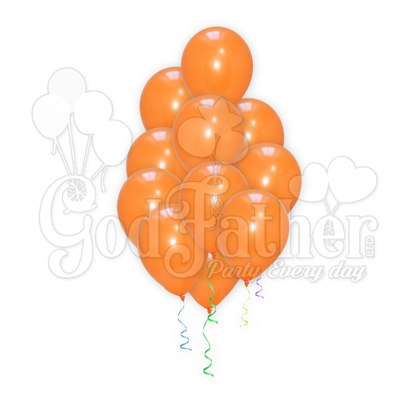Orange Color Plain Balloon 10" Set, Orange Color Plain Balloon, Plain Balloons, Light Purple Balloons, birthday balloons in uk, party decorations items in uk, party supplies in uk, party supplier in uk, party decoration uk