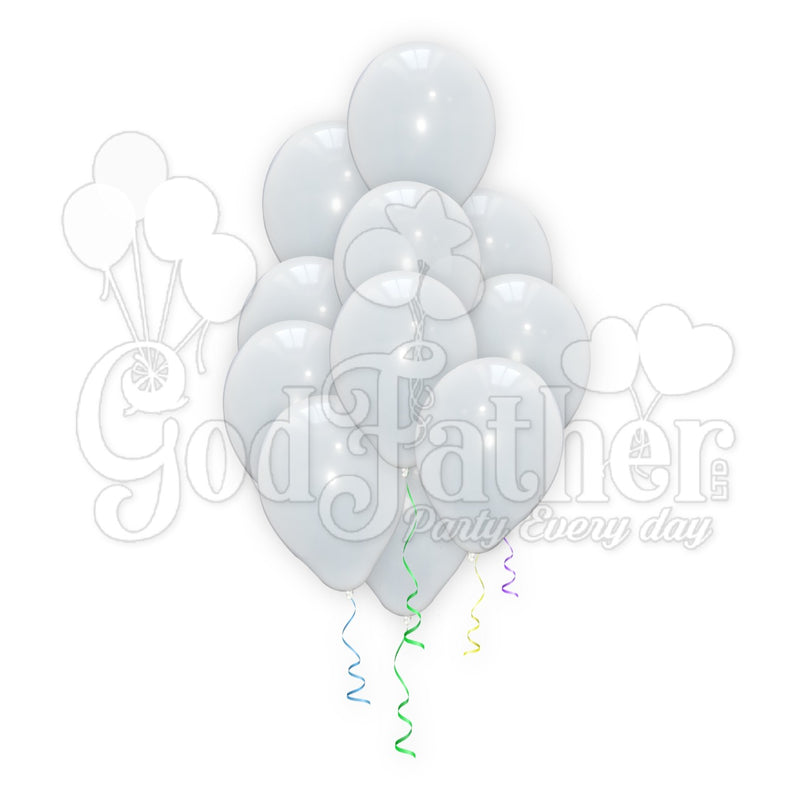White Plain balloons 10" Inch, White Plain balloons, birthday balloons in uk, party decorations items in uk, party supplies in uk, party supplier in uk, party decoration uk