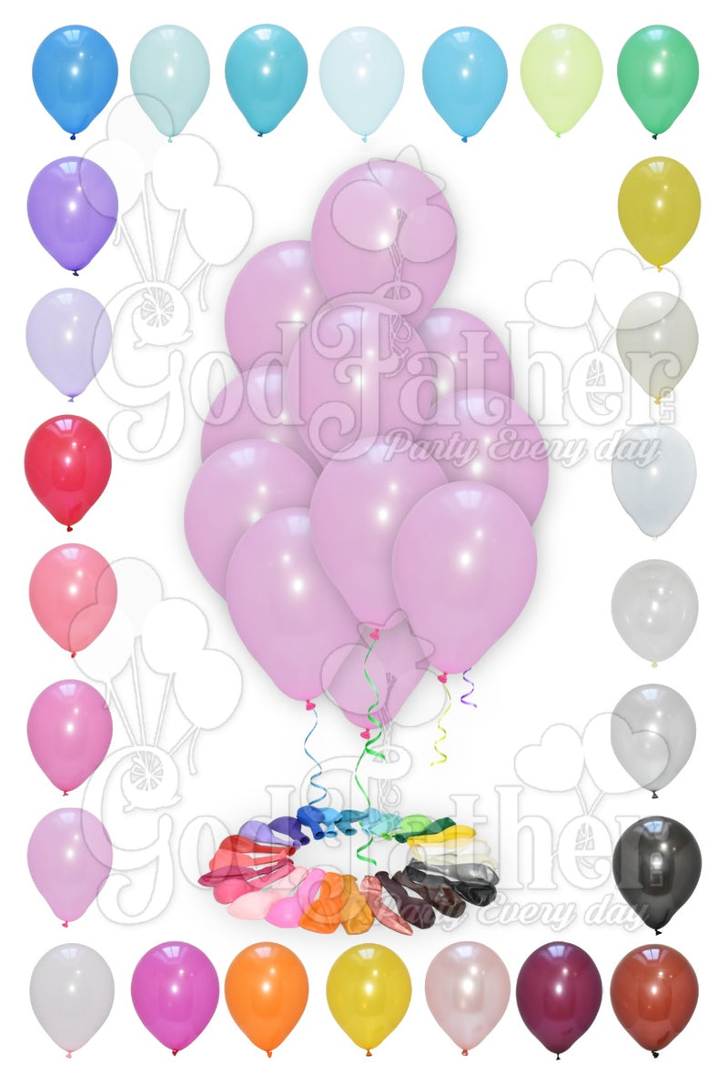 Pink Color Plain Balloon 10" Set, Pink Color Plain Balloon, Plain Balloons, Light Purple Balloons, birthday balloons in uk, party decorations items in uk, party supplies in uk, party supplier in uk, party decoration uk