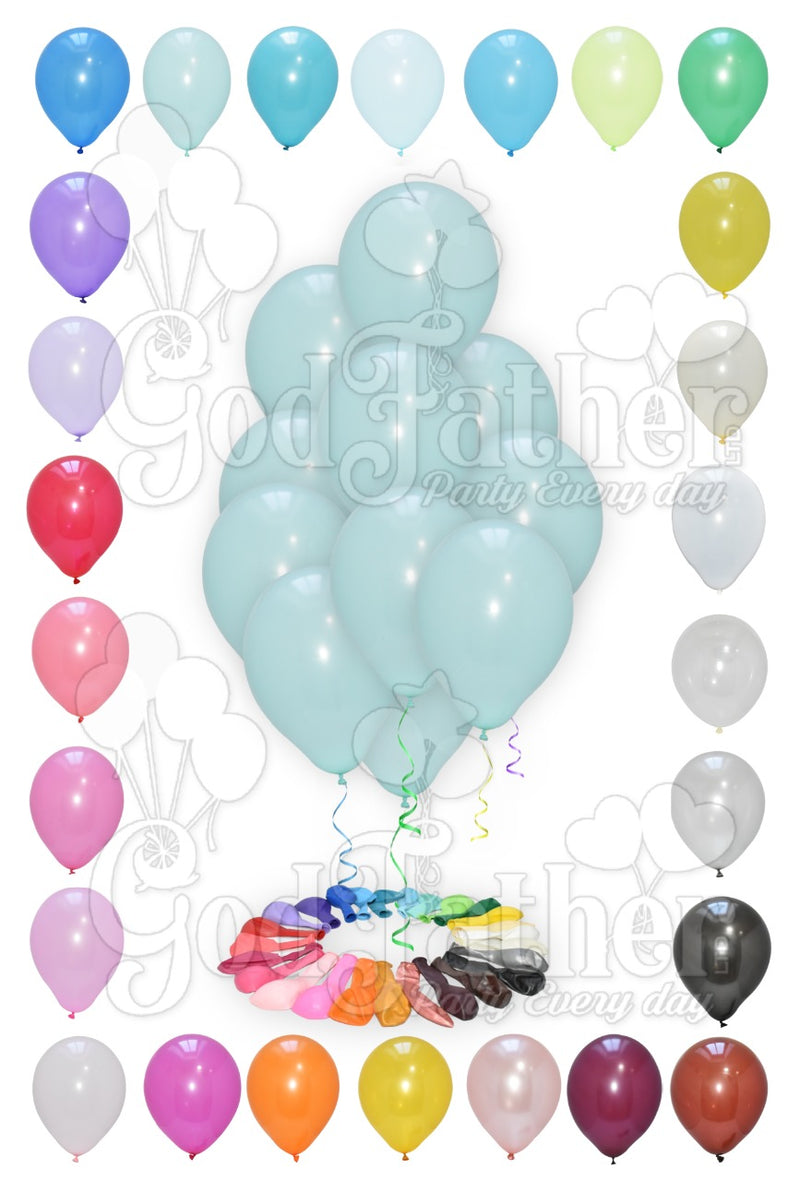 Sea Green Color Plain Balloons for party decoration