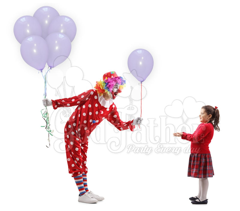 Light Purple Color Plain Balloons for party decoration
