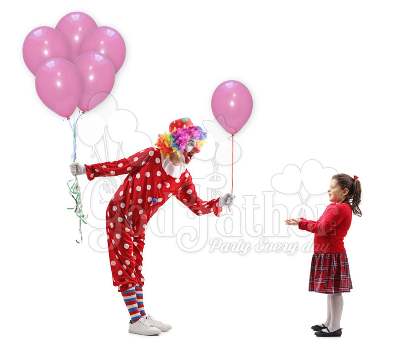 Rose Pink Color Plain Balloons for party decoration