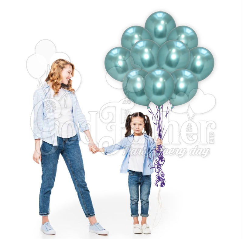 Green Chrome Balloons, Green Balloons, Chrome Balloons, birthday balloons in uk, party decorations items in uk, party supplies in uk, party supplier in uk, party decoration uk
