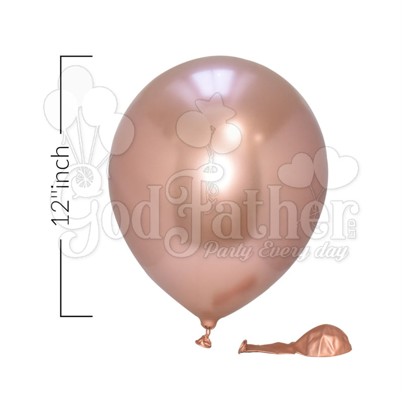 Multicolor Chrome Balloons for party decoration