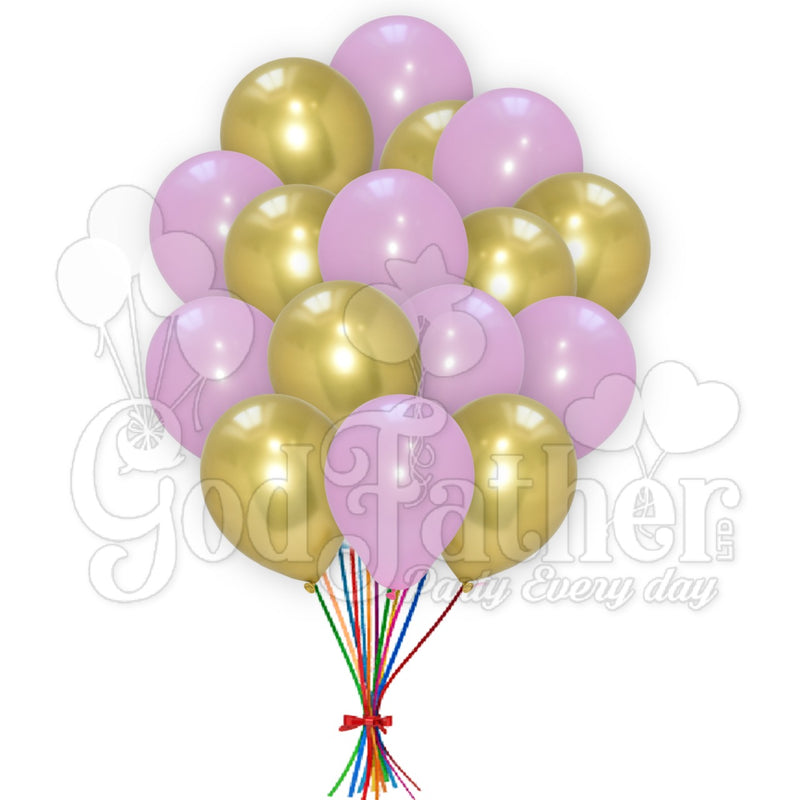 Gold-Black Balloons Combo Pack, birthday balloons in uk, party decorations items in uk, party supplies in uk, party supplier in uk, party decoration uk
