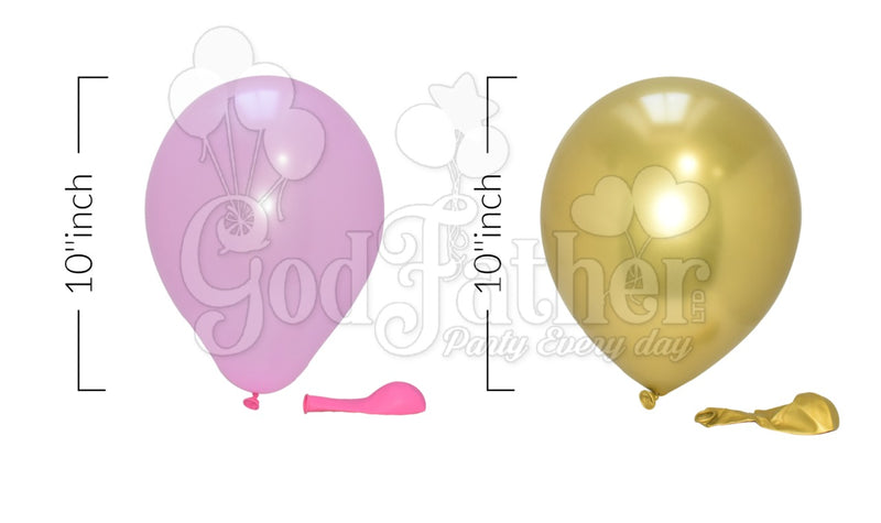 Gold-Black Balloons Combo Pack, birthday balloons in uk, party decorations items in uk, party supplies in uk, party supplier in uk, party decoration uk