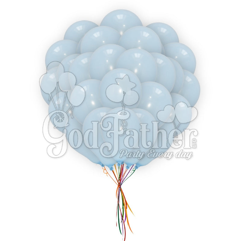 Blue Pastel balloons 5" Inch, Blue Pastel balloons, birthday balloons in uk, party decorations items in uk, party supplies in uk, party supplier in uk, party decoration uk