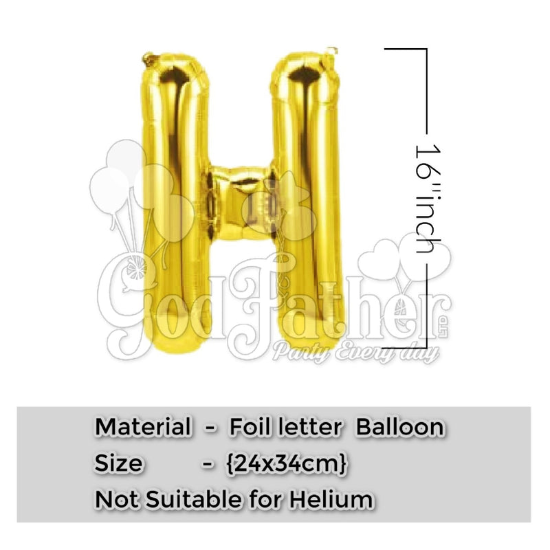 Happy Birthday (Gold) Foil Balloon