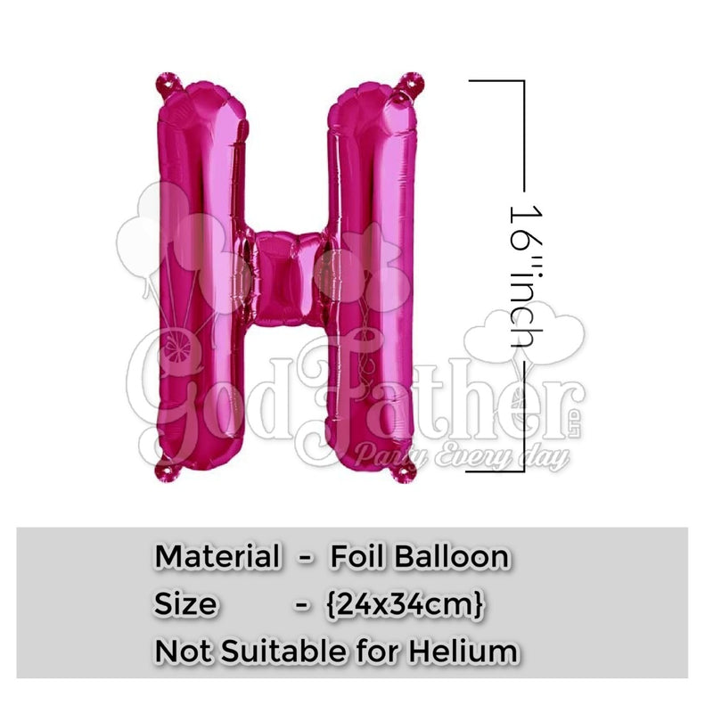 Happy Birthday (Hot Pink) foil Balloon
