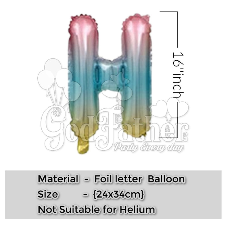Happy Birthday (Rainbow) Foil Balloon