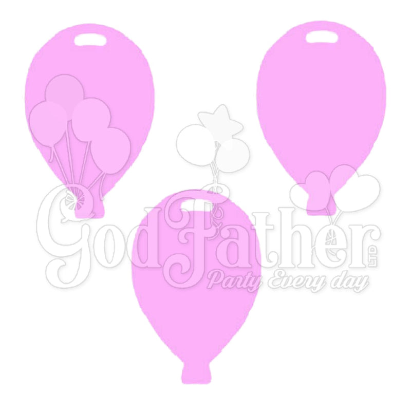 Balloon weight, balloon weight for foil balloon, balloons in uk, balloon shop, Baby Pink balloon shape weight