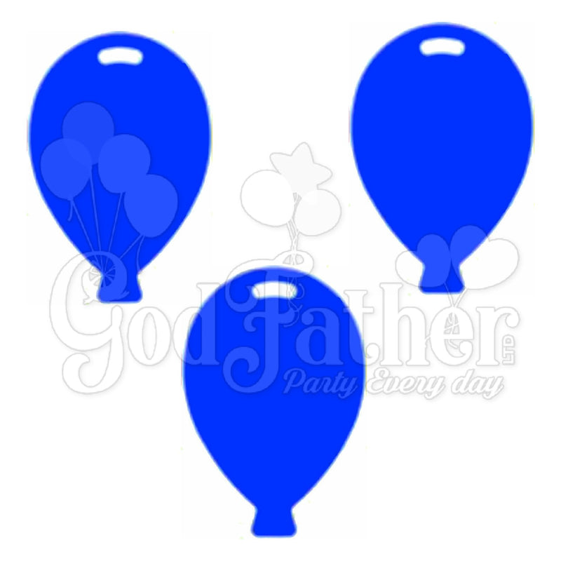 Balloon weight, balloon weight for foil balloon, balloons in uk, balloon shop, Blue balloon shape weight