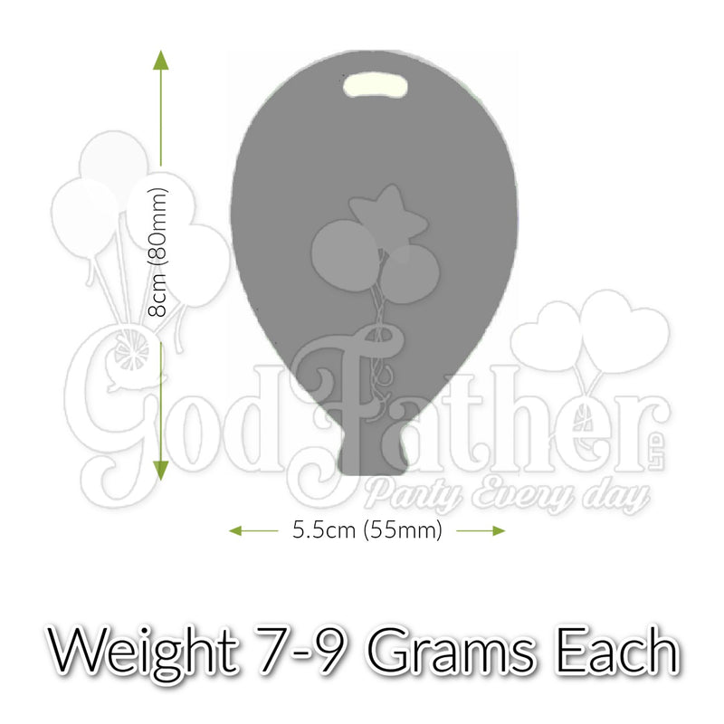 Silver Balloon Weight for balloons
